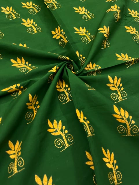 Allover Kanthawork Blouse Piece