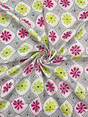 Allover Kanthawork Blouse Piece
