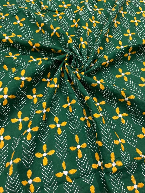 Allover Kanthawork Blouse Piece