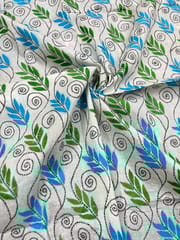 Allover Kanthawork Blouse Piece