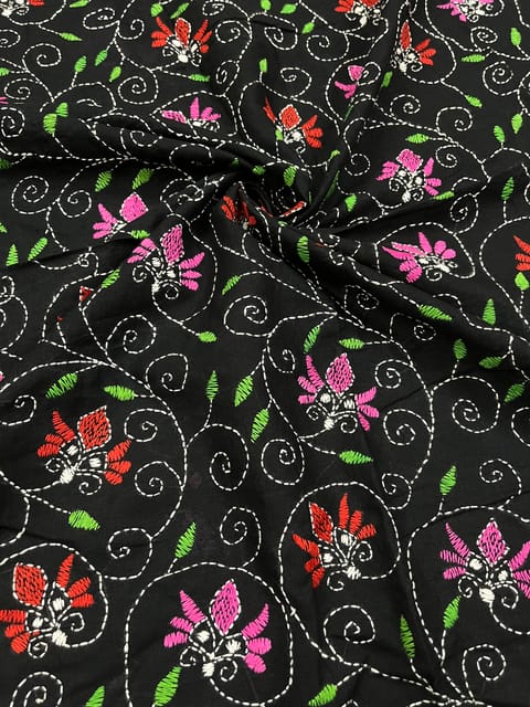 Allover Kanthawork Blouse Piece