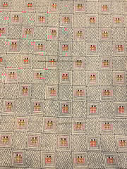 Warli Allover Kanthawork Blouse Piece