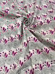 Allover Kanthawork Blouse Piece
