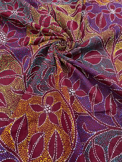 Allover Kanthawork Blouse Piece