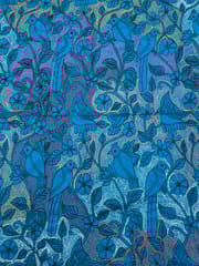 Allover Kanthawork Blouse Piece