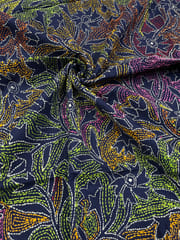 Allover Kanthawork Blouse Piece