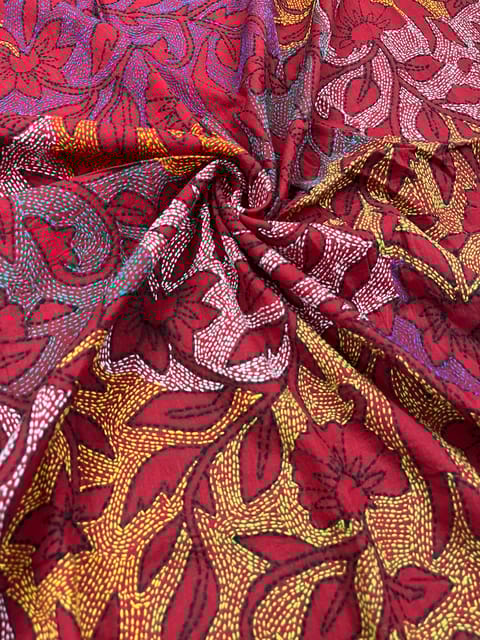 Allover Kanthawork Blouse Piece