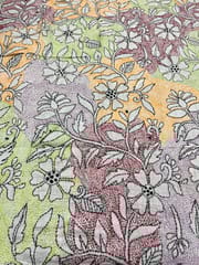 Allover Kanthawork Blouse Piece