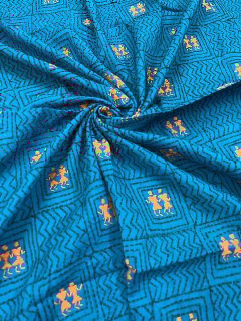 Allover Kanthawork Blouse Piece