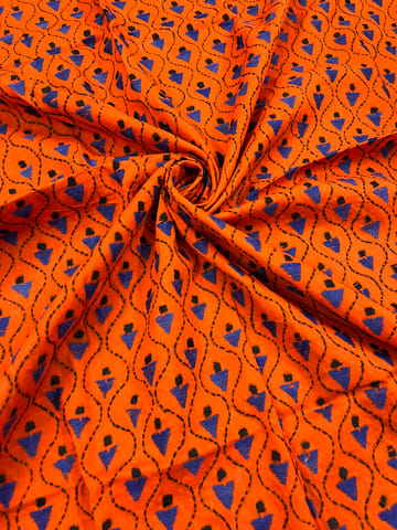 Allover Kanthawork Blouse Piece