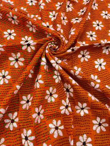 Allover Kanthawork Blouse Piece