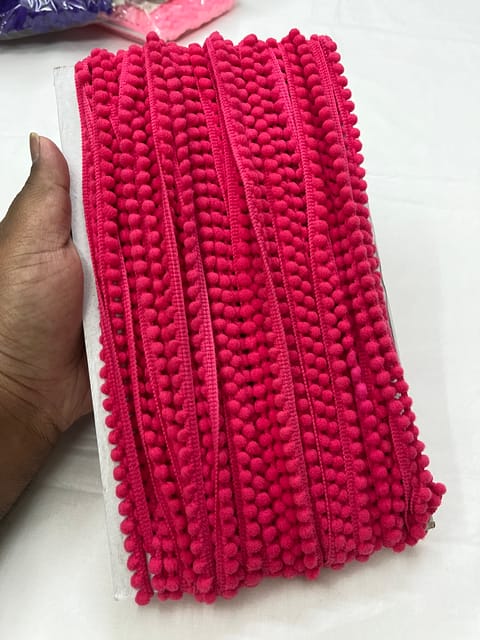 Pompom Lace - PINK