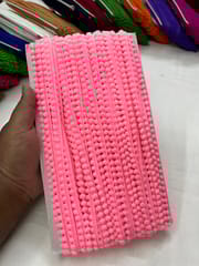 Pompom Lace - NEON PINK