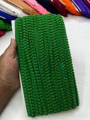 Pompom Lace - GREEN