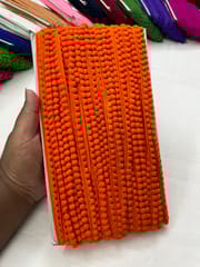 Pompom Lace - ORANGE