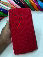 Pompom Lace - RED