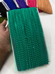 Pompom Lace - RAMA GREEN