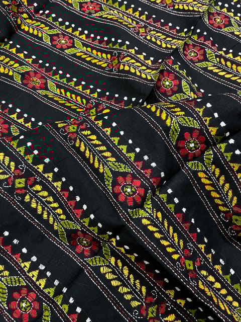 Floral Kutchwork Border