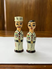 Police Couple Doll