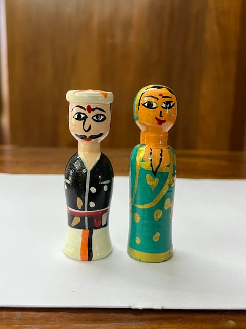 Indian Couple Doll