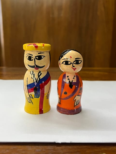 Indian Couple Doll