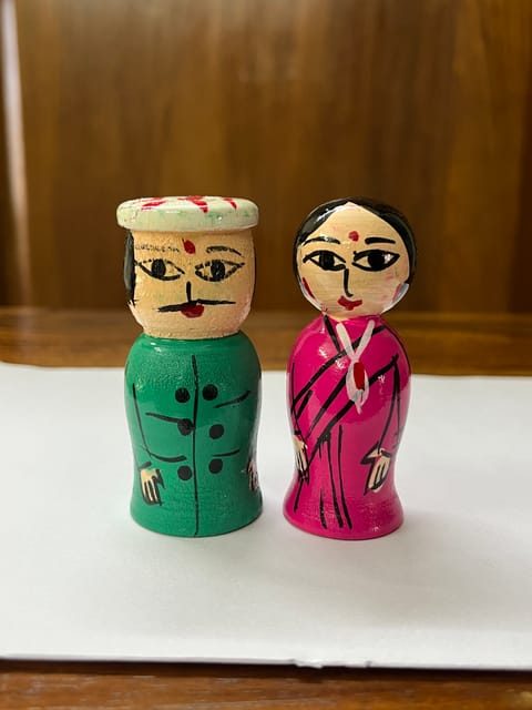 Indian Couple Doll
