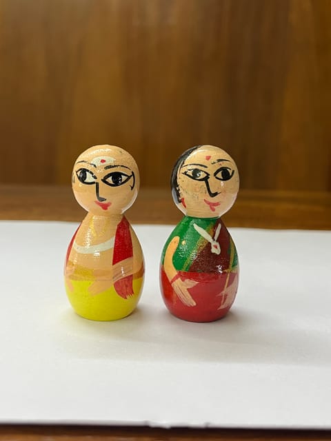 Mini Pandit Couple Doll