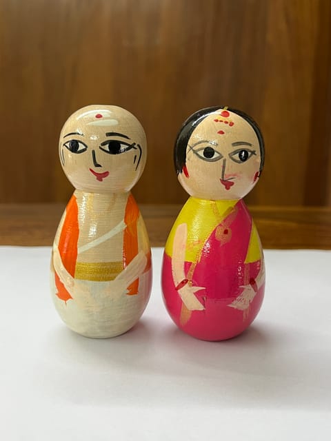 Pandit Couple Doll