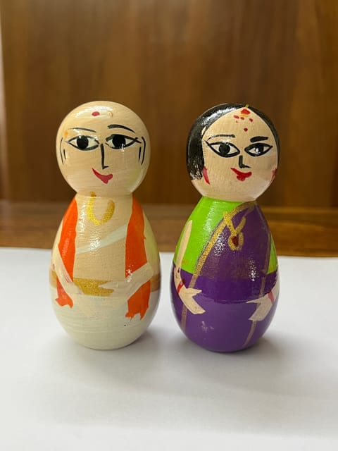 Pandit Couple Doll