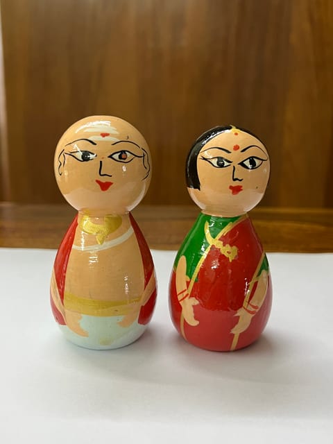 Pandit Couple Doll