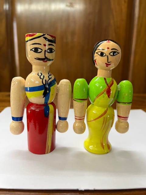 Indian Couple Doll