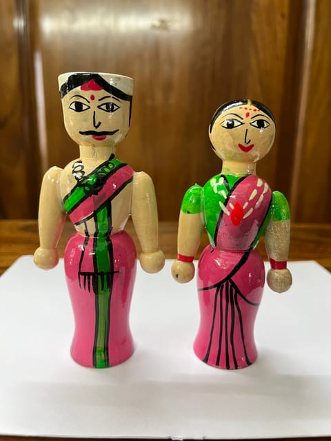 Indian Couple Doll