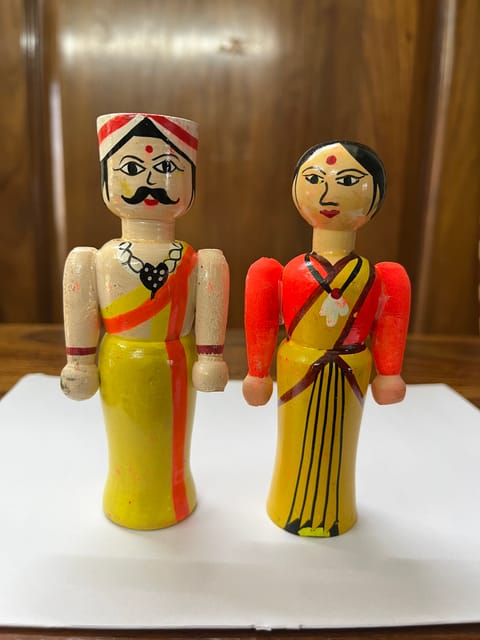Indian Couple Doll
