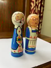 English Couple Doll