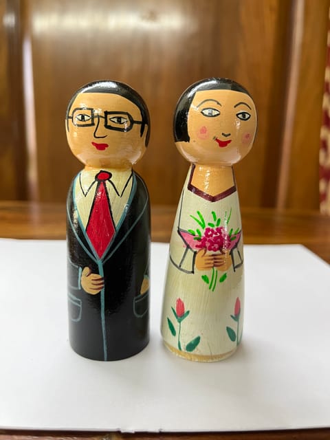 Wedding Couple Doll