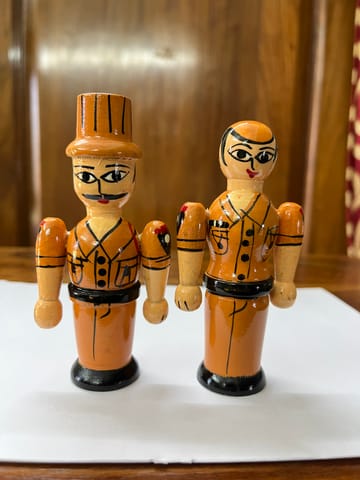 Police Couple Doll