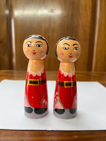 Santa Claus Couple Dolls