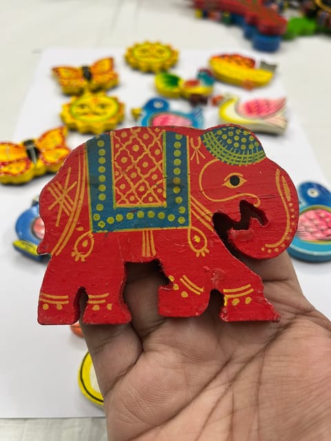 Elephant Handmade Fridge Magnet