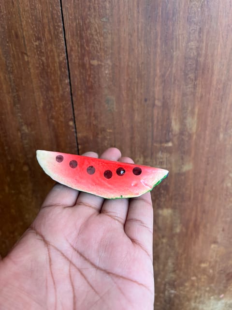 Wooden Watermelon Pie