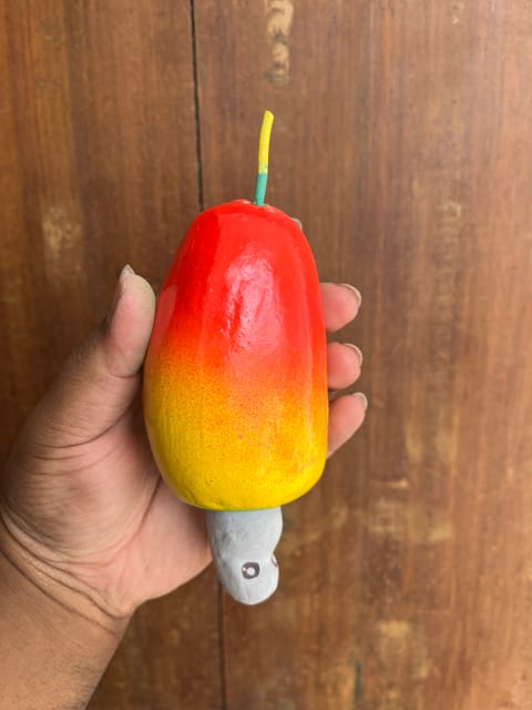 Wooden Cashew Fruit