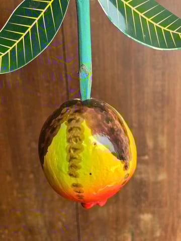 Wooden Pomegrenate