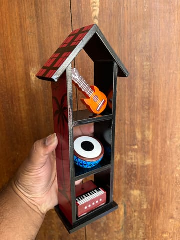 Wooden Musical House