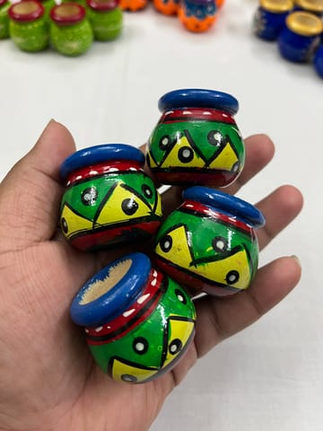 Miniature Wooden Pot