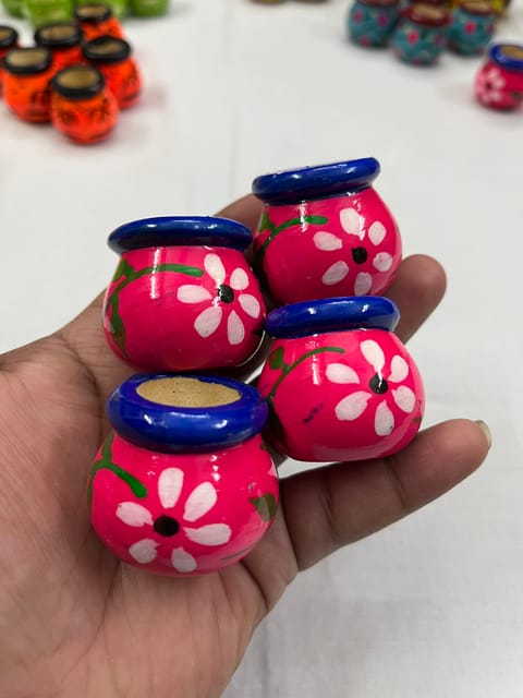 Miniature Wooden Pot