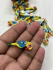 Yellow Parrot Buttons