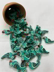 Rama Green Chidiyaa Buttons