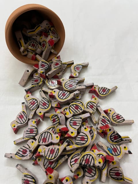 Light Lilac Chidiyaa Buttons