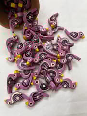 Purple Chidiyaa Buttons