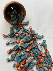 Grey Peacock Buttons