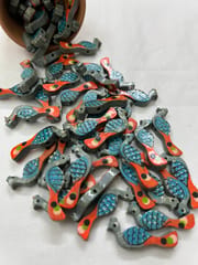 Grey Peacock Buttons